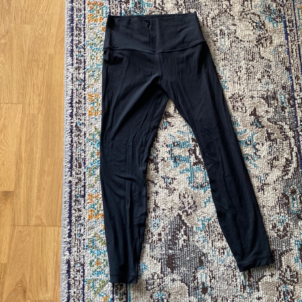Lululemon align ribbed leggings 25”
